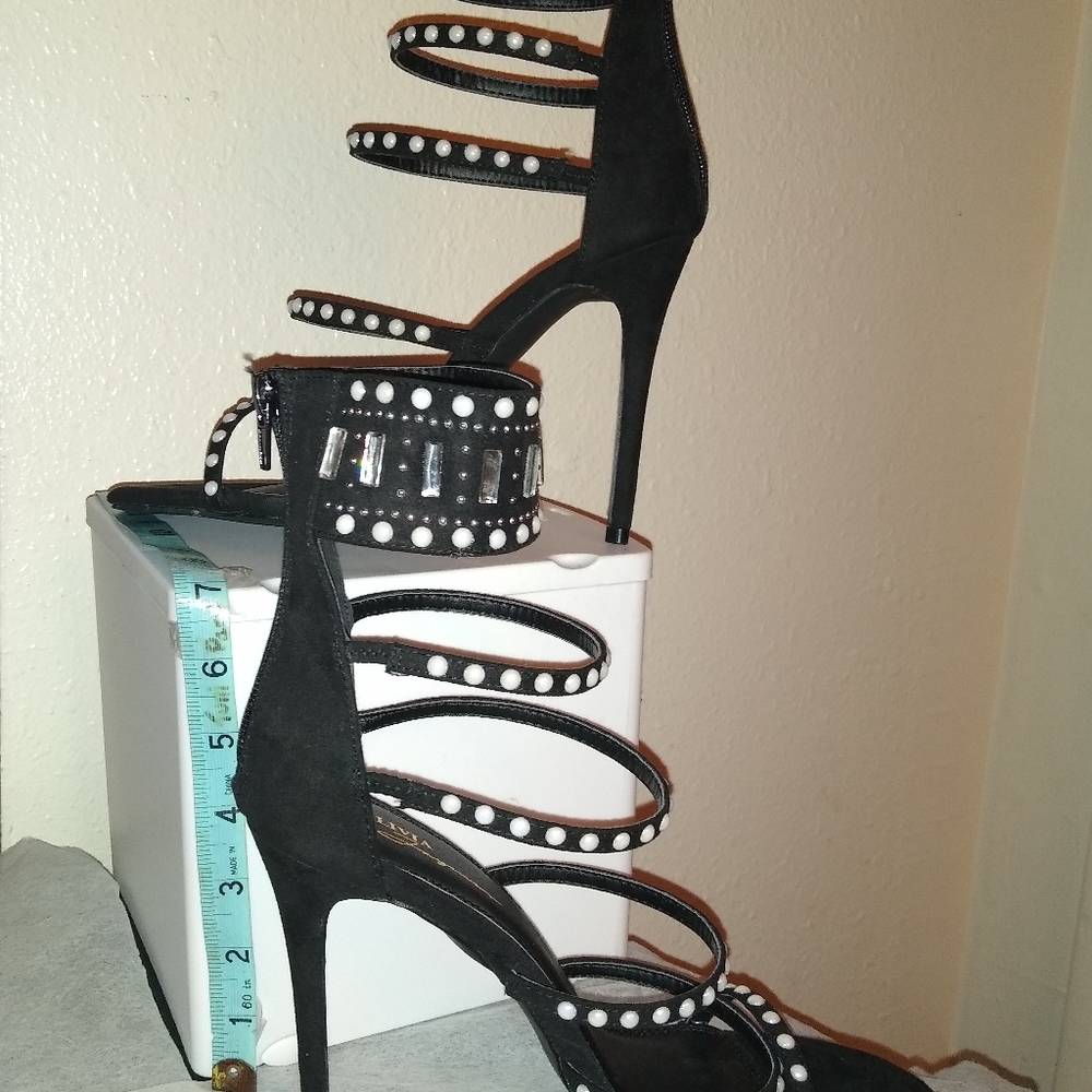 High heel shoes